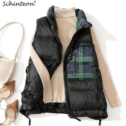 2021 New Women Autumn Winter Down Vest 90% White Duck Down Jacket Ladies Casual Short Coat Female Vintage Waistcoat