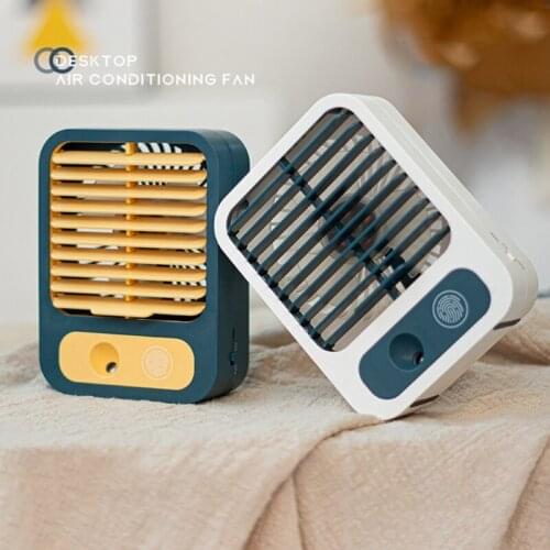 Personal USB Air Cooler Nano Spray Humidifier Mute Cooling Fan Air Cooler Fan Desktop Cooling Fan Air Conditioner Fan
