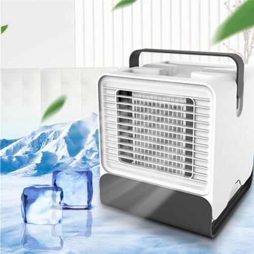Portable USB Fan Air Cooler Portable USB Mini Summer Cool Fan Air Conditioner Personal Desktop Office Use