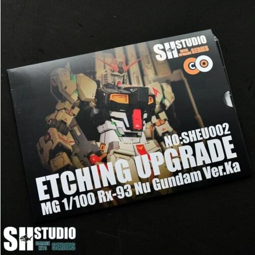 SH STUDIO MG 1/100 Ver.KA NU Card Cow Gundam Special Metal Etching Sheet Action Diagram Model Detail Modification Repair