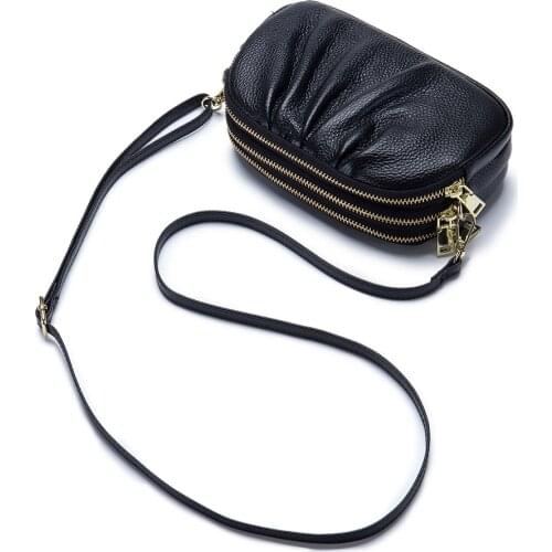 Fashion shouder womans genuine leather Pockets and crossbody Bags womens Messenger ladys luxury bags female purses phone bags