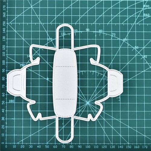 YaMinSanNiO Box Dies and Tag Metal Cutting Dies New 2019 for Craft Dies Scrapbooking Embossing Stencil Die Cut Card Making Decor