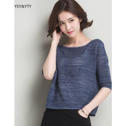 Женские шелковые футболки YSY&YTY China At AliExpress