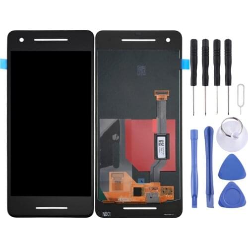 LCD Screen and Digitizer Full Assembly for Google Pixel 2(Black)