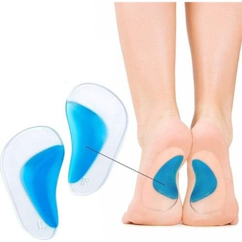 1 pair corrective insole of arch supports orthopedic orthopedic insole foot flat foot inserts Foot care tool for adult children
