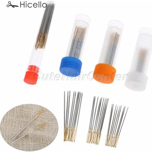 20pcs or 30pcs needles Big Eye Blunt Needle Large hole 3 size Sewing Knitting Embroidery Tool Hand DIY Needlework Hicello