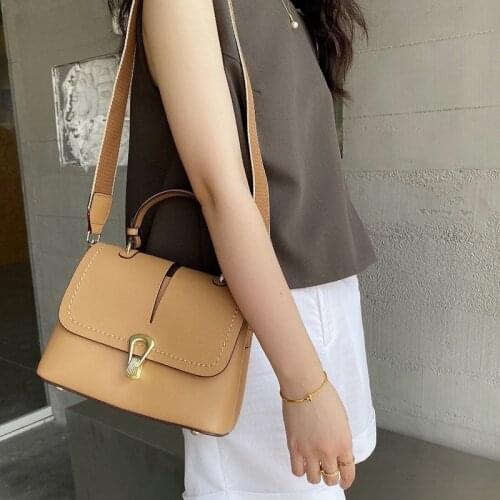 2021 New Design Leather Small Square Tote Handbag Bag Fashion Crossbody Bag Multifunctional Shoulder Bag For Women