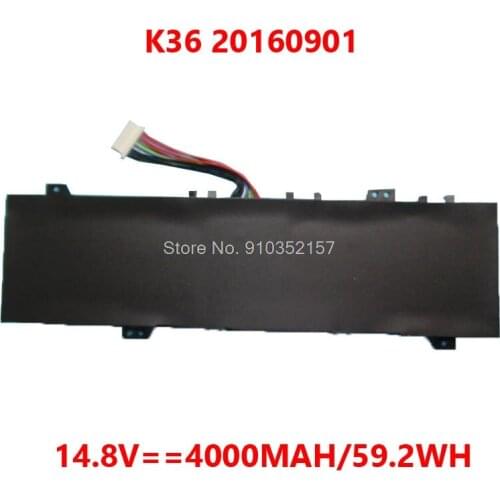 Laptop Battery For ENZ K36 20160901 N36 K36 K36P X36E 14.8V==4000MAH/59.2WH OEM Replacement Battery New