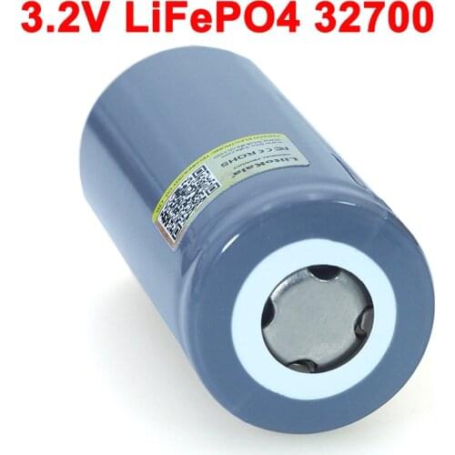 1pcs LiitoKala 3.2V 32700 6500mAh LiFePO4 battery 35A continuous discharge maximum 55A High power Brand battery