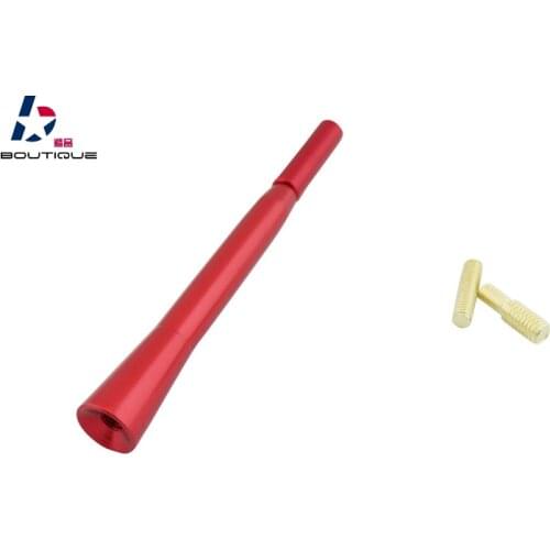 Auto Car Red telescoping AM FM Radio Amplified Signal Roof Antenna Aerial Screws
