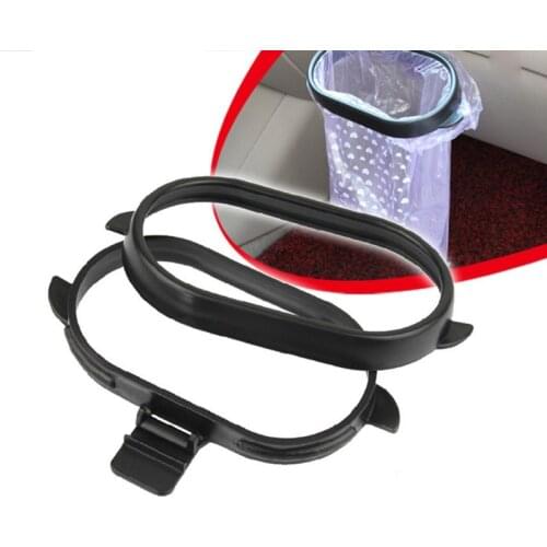 Car Organizer Trash Bag Rack Rubbish Bin Hanger Frame Garbage Bag Hanging Frame Bucket Universal Home Car