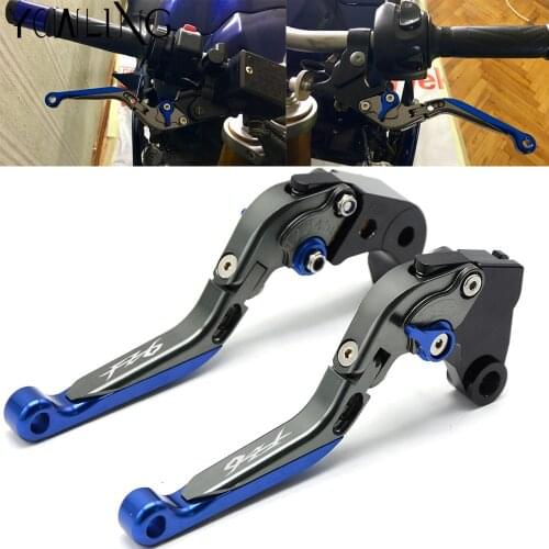 For Yamaha FZ6 FAZER 2004-2010 FZ6R 2009-2015 Accessories Motorcycle cnc adjustable Foldable brake clutch levers