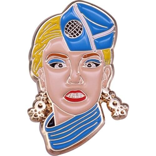 Britney Spears Enamel Pin Popular Culture Music Art Accessory