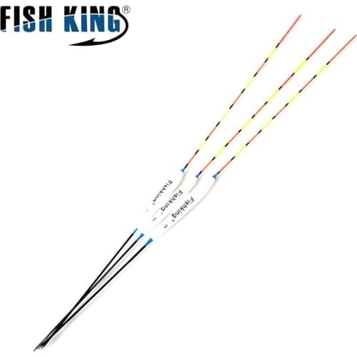 FISH KING Fishing Float Barguzinsky Fir Float 3PC/Lot Dobbers Voor Vissen Carp Fishing De Peche Accessoreis Flotador Flotteur