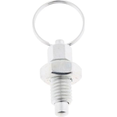 Stainless Steel Non Lock-Out Indexing Plunger With Pull Ring