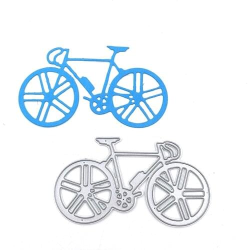 Julyarts Bicycle Scrapbook Paper New Dies Stencils Die Cut for DIY Scrapbooking Album Paper Card Embossing