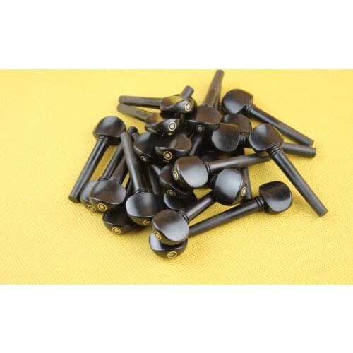 10 set (40pcs) high quality Violin Pegs Ebony wood 4/4 Violin Tuning Pegs