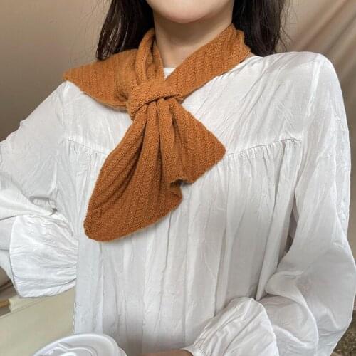 Linbaiway Knitted Fake Collar for Women Sweater Hooded Neck Wear Hooded Student Unisex Shirt False Collar Hat Detachable Collars