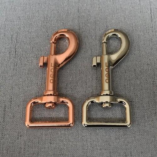 20 Pcs/Lot 32mm Metal Clasps Lobster Dog Collar Clips Snap Hook Provide Laser Engraving Service Customize LOGO DIY Accessories