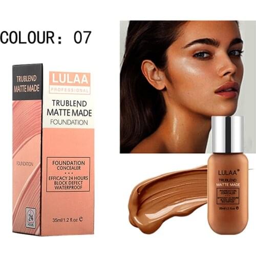 Soft Matte Long Wear Foundation Liquid Face Makeup Coverage Foundation Naturally Concealer Oil-controling Lightfeel Cream