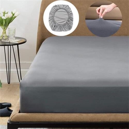 Fatapaese Soft Brushed Microfiber Full Twin King Size Fitted Bed Sheets 14 Inch High Mattress Breathable Wrinkle Bed Covers