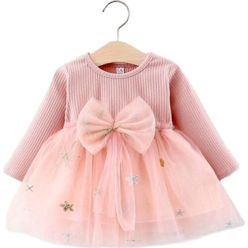 Newborns Princess Clothing Sping Infant Girl Clothes Prints Baby Costume dresses for new year 2021