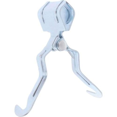 Camping Tent Stand Accessories Outdoor Multi Tools Metal Iron Clip Multi-Purpose Clip Camping Light Paper Tissue Hanging Hook