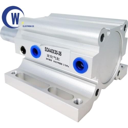 Cutting machine positioning cylinder, automatic loading and unloading seat, pneumatic aircraft cylinder with bracket