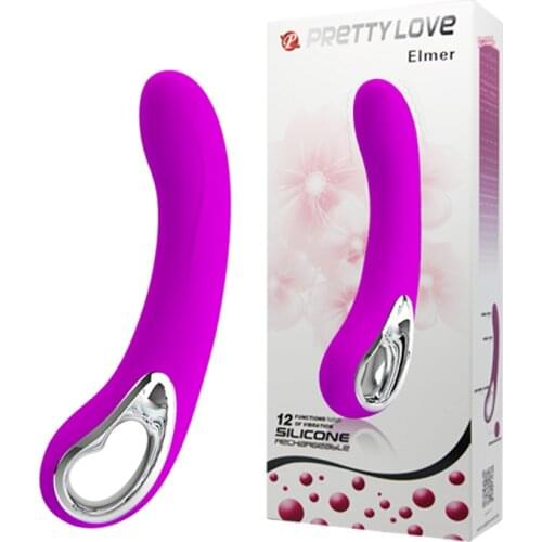 Pretty Love 12-function vibrations Silicone G-Spot Flirting vibrator,Silence & Powerful G-Spot Vibrating Massager,Sex Toys