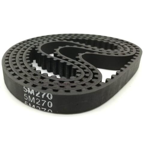 HTD5M Timing Belt Closed-loop 405-500mm Length12mm Width 5M Endless Belt