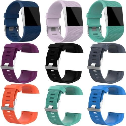 Smart Accessories For Fitbit Surge strap Band Replacement Sport Silicone bracelet Watch Band For Fitbit Surge Watch Strap Bands