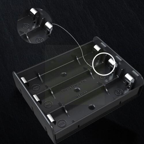 DIY Power Bank Cases 21700 Battery Holder PCB Plug-in Bank Pack Battery Battery Power 21700 Holder Box Shrapnel With Batter M9L0