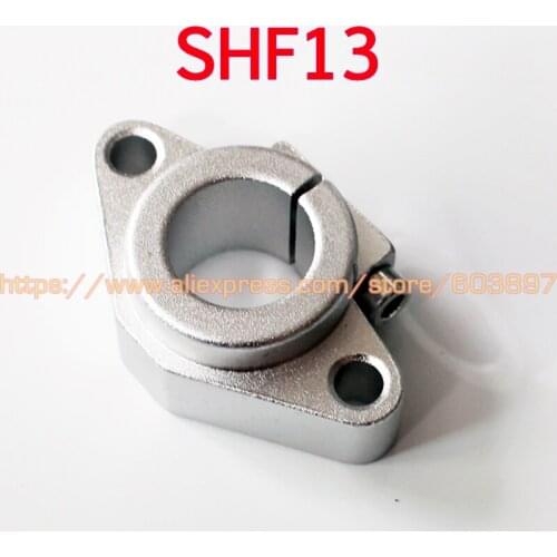 SHF13 Linear Rod Rail Shaft Support XYZ Table CNC route, shaft end supports horizontal type