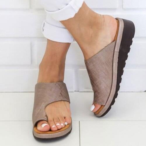Slippers Flat Bottom Toe Sleeve Chaussures Femme Platform Sandals Women Sandals Flip Flop Slippers Wedges Shoes Summer Zapatilla