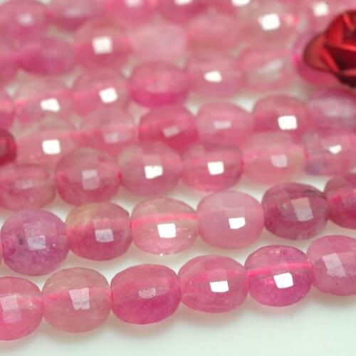 Tourmaline Peridot Spinel 4mm Natural Gemstone Beads disk faceted for silver 925 jewelry Necklace Earring bracelet 15inch