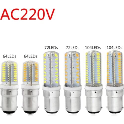 1pcs Super Bright 7W 9W 12W 15W Warm Cool White 3014 SMD B15 Led Corn Lamps Ultra Bright Crystal Gel AC220V