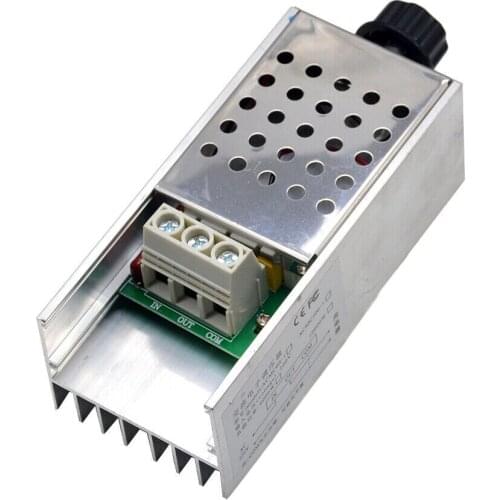AC 110-220V 10000W SCR Motor Speed Controller Volt Regulator Dimmer Thermostat