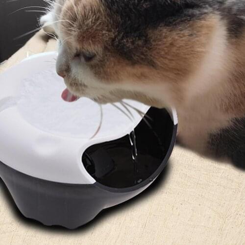 Automatic Circulation Filter Oxygenation Water Dispenser Dog Water Bowl Electric Fountain Pet Cat Dog Water Container Wholesale