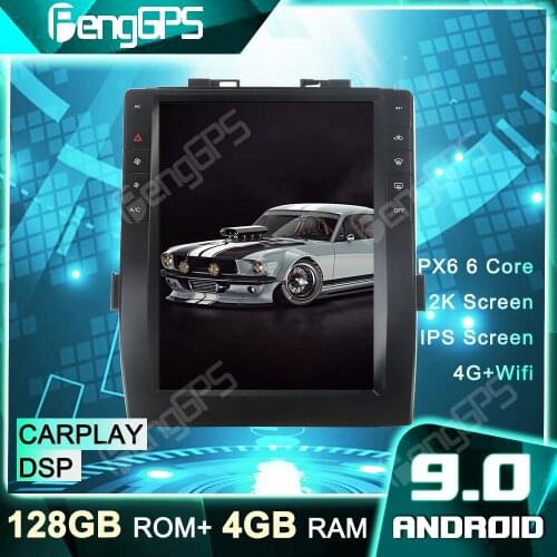 4+128G Car CD DVD Player GPS Navigation For Toyota Alphard 30 S 2015+ Tesla Style Android Radio Car Stereo Multimedia Headunit