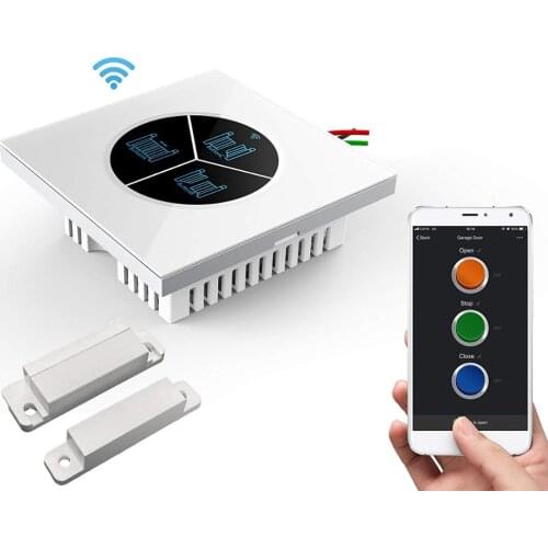 Wireless Garage Door Opener Remote WiFi Switch Controlled by Smartphone for Automatic Gate Opener System