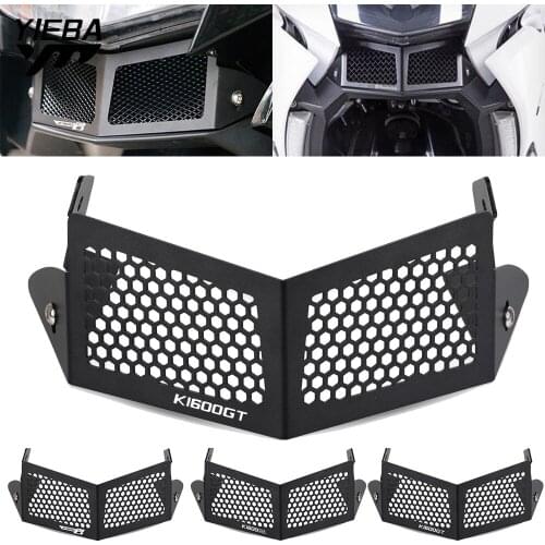 Motorcycle Part Oil Cooler Protection Front Fairing Vent Radiator Grill Guard Cover For BMW K1600GTL K1600GT GT K1600B K1600