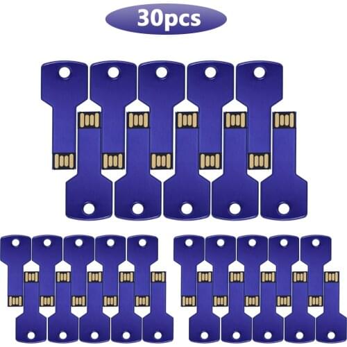 Bulk 30pcs free logo USB Flash Drive Pen Drive U Stick U Disk Memory Stick Waterproof Usb 2.0 Stick 8GB 16GB 32GB 64GB USB