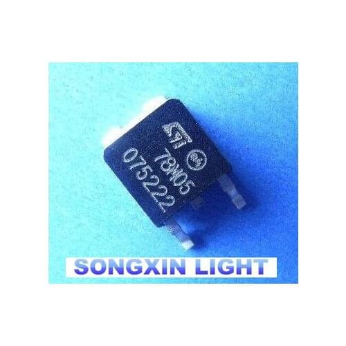XIASONGXIN LIGHT 100PCS L78M05CDT L78M05 TO-252-3 78M05