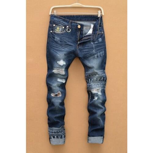 Nanaco Ripped Jeans For Men