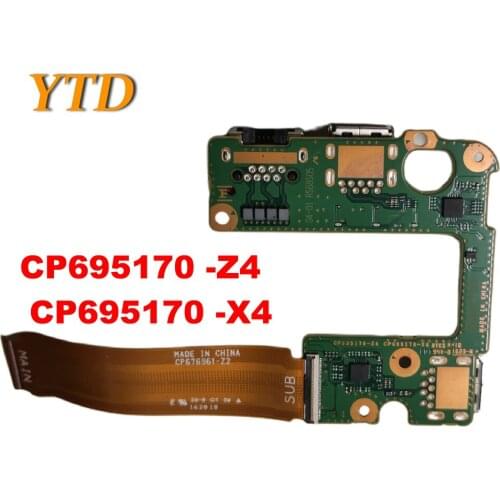 Original for Fujitsu T726 Laptoptablet Usblan Circuit Board With Ribbon CP695170 -Z4 CP695170 -X4 tested good free shipping