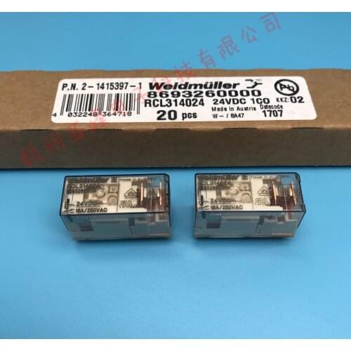 Original RCL314024 8PIN 16A 250VAC relays