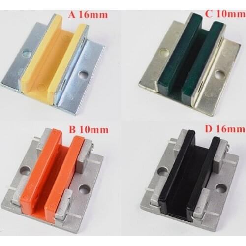 KLD30010 STRUSTESC Elevator Counterweight Guide Shoe Length 80mm Groove Width 10/16mm