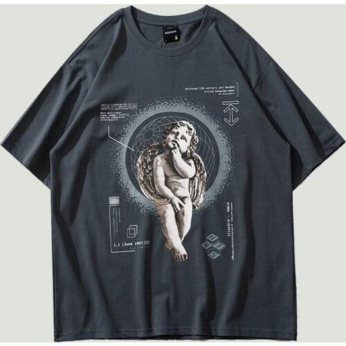 Qiqichen Men's T-shirts With Inscriptions