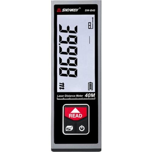 SW-B60 Laser Distance Meter Rangefinder Digital Mini Distance Measuring Meter Rechargeable Electronic Space Measurement Device