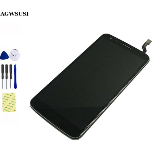 For LG G2 Screen D802 LCD Display Touch Screen Digitizer Assembly Frame for LG Optimus D805 Display for LG G2 Replacement Parts